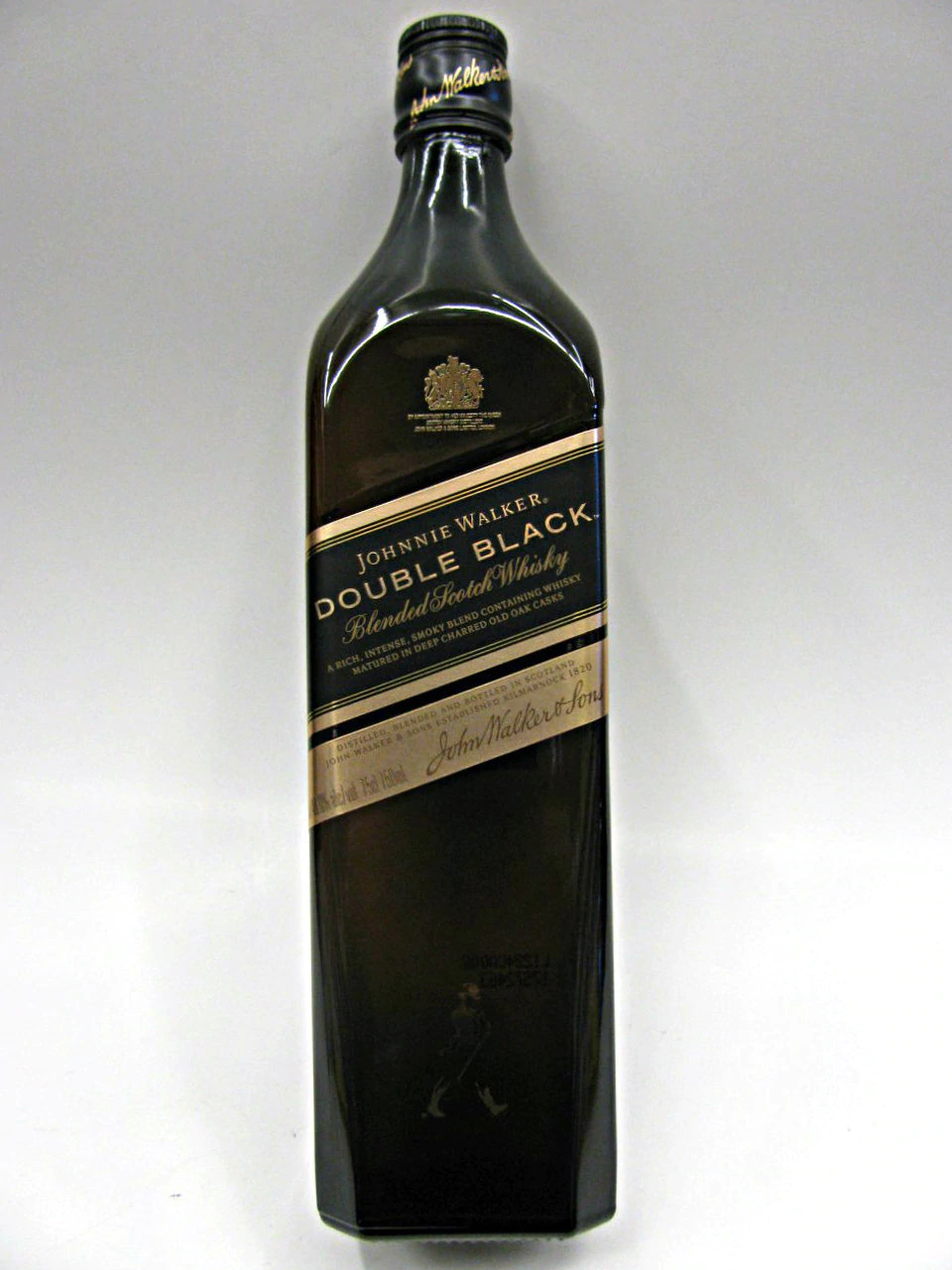 Order Johnnie Walker Scotch Double Black 50 ml. food online from Village Wine & Spirits store, Ventura on bringmethat.com