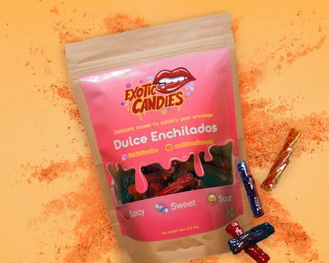Order Exotic Candies Dulce Enchilados Sour Straws 6oz  food online from Moby Liquor store, Los Angeles on bringmethat.com