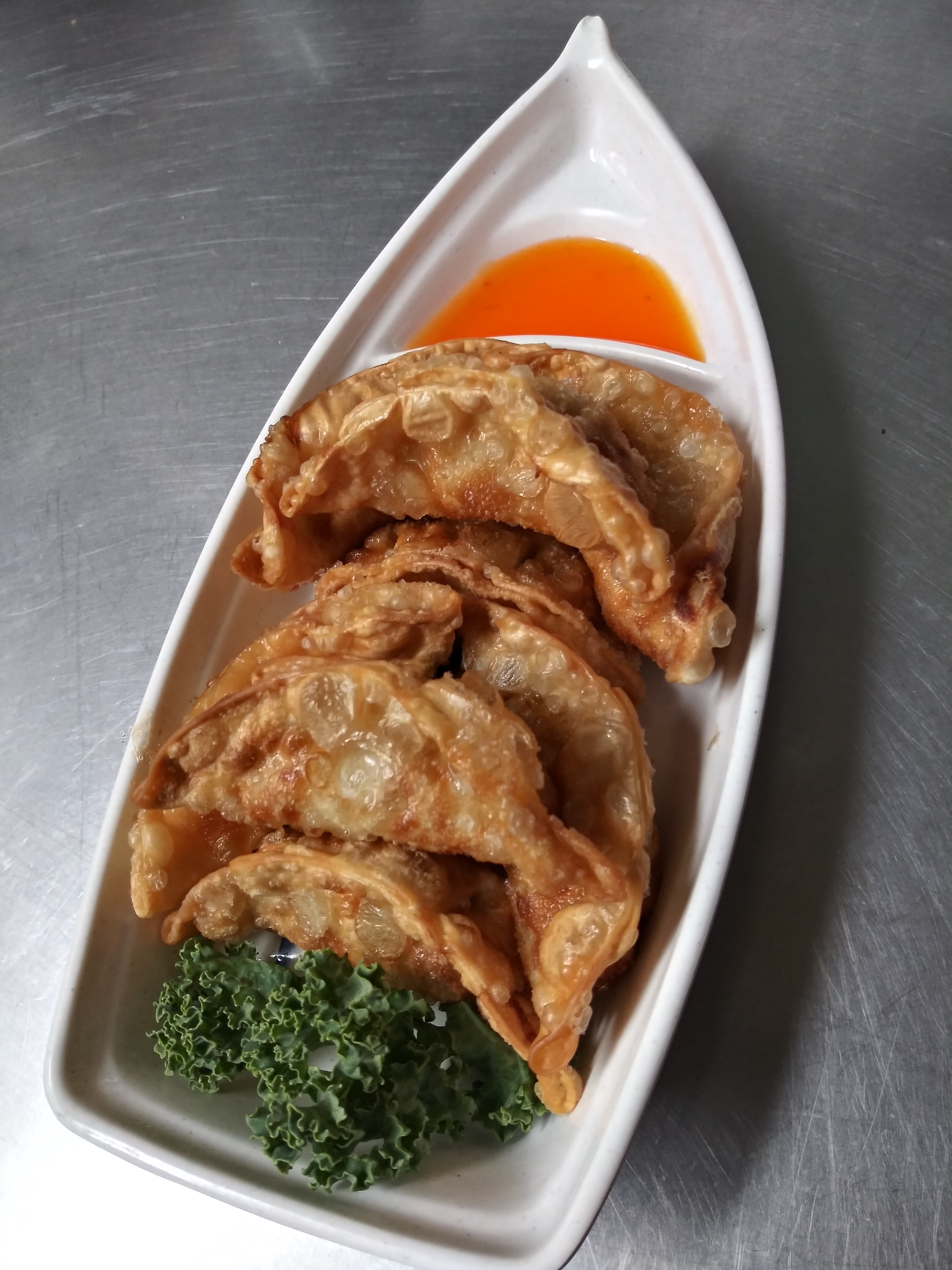 Order 3. Fried/Steamed Dumplings food online from Thai Nary BBQ store, Azusa on bringmethat.com
