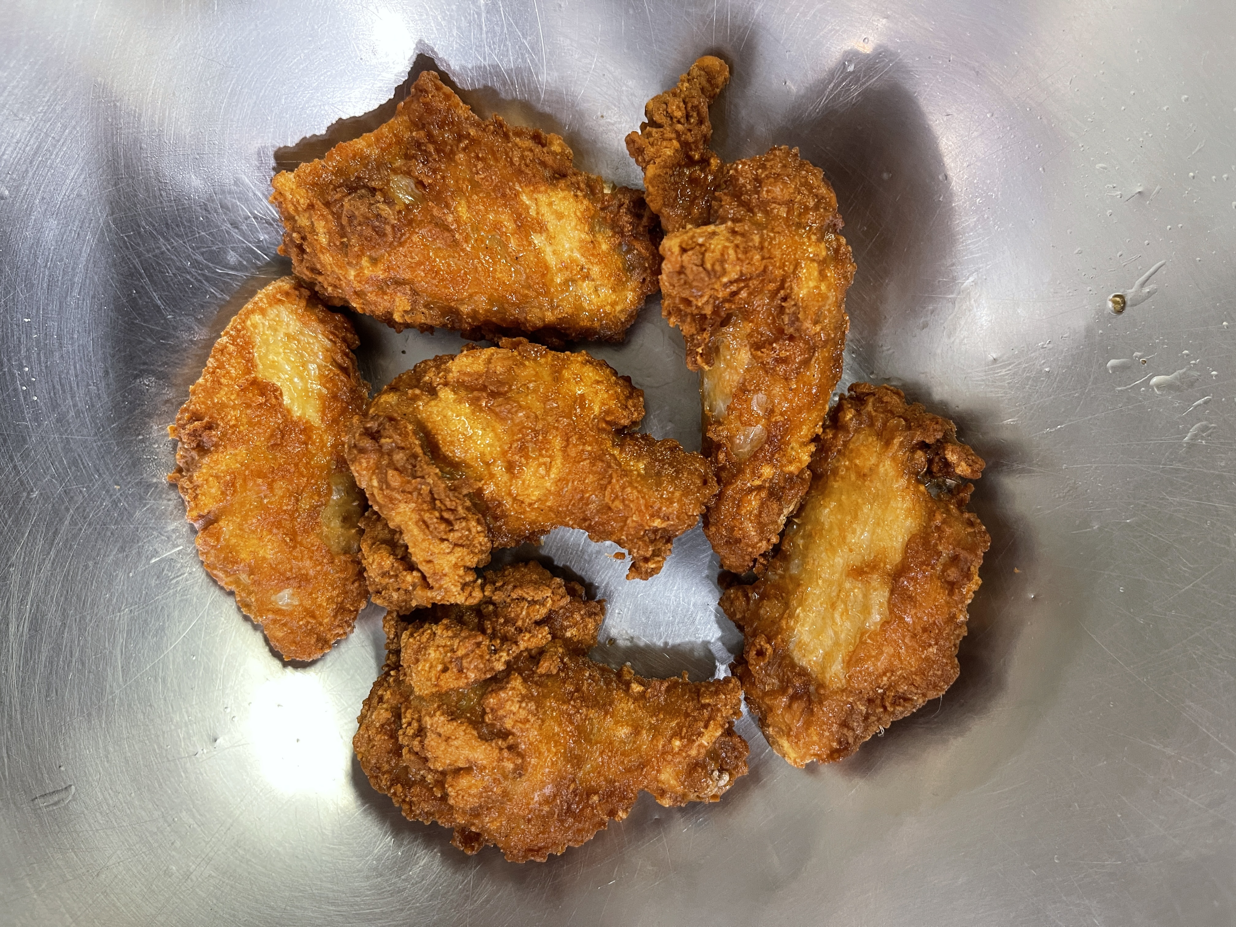 Order Chicken Wings (6pcs) food online from Boba Tea Cafe store, Covina on bringmethat.com