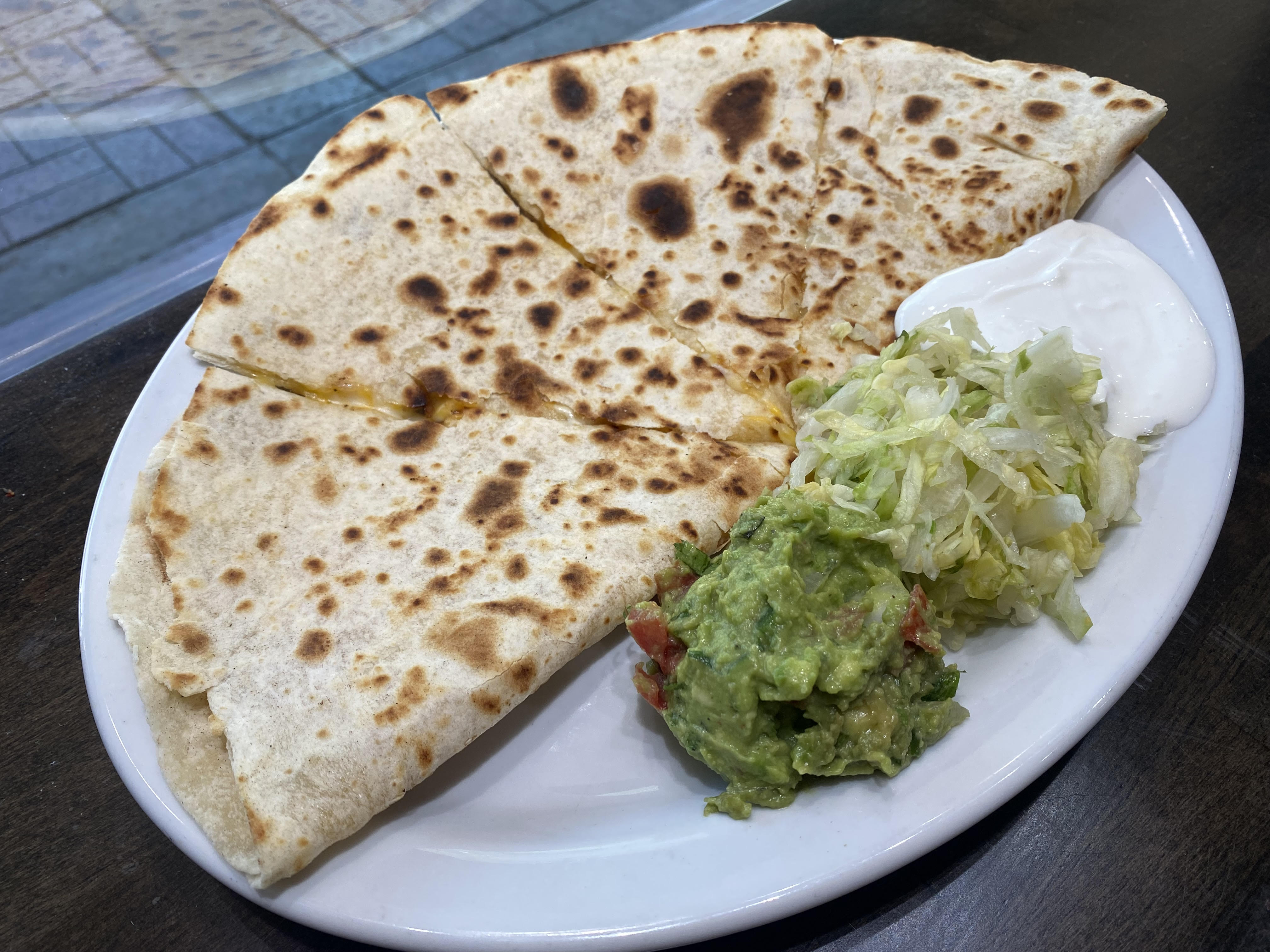 Order Quesadilla food online from Don Juan Mexican Grill store, Glendale on bringmethat.com