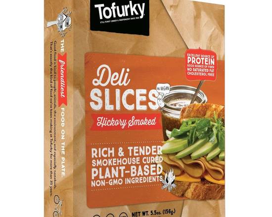 Order Tofurky Hickory Smoked Deli Slices Plant Based food online from Bel Clift Market store, SF on bringmethat.com