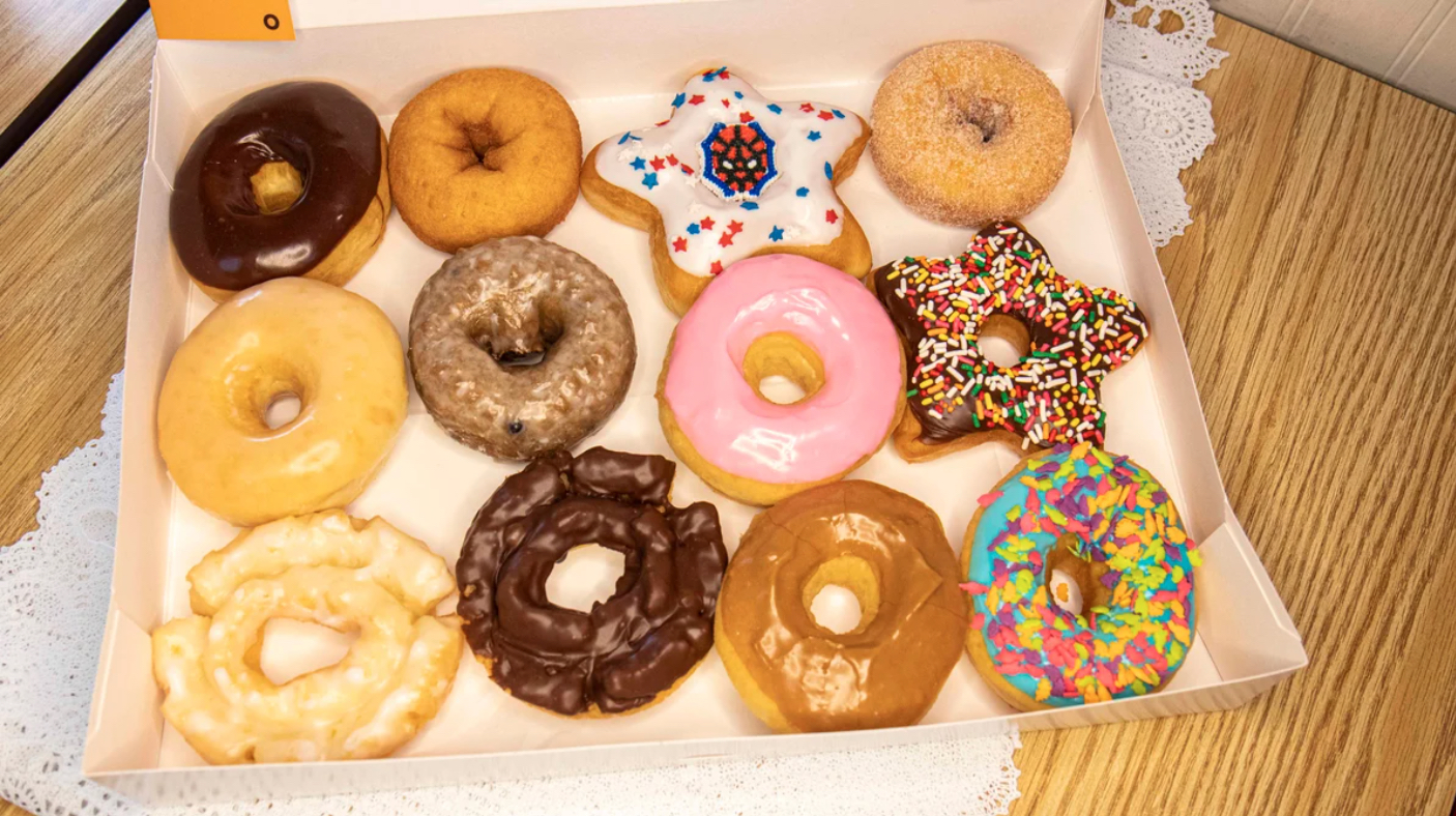 Order Dozen Assorted Donuts  food online from Donut Place store, Keller on bringmethat.com