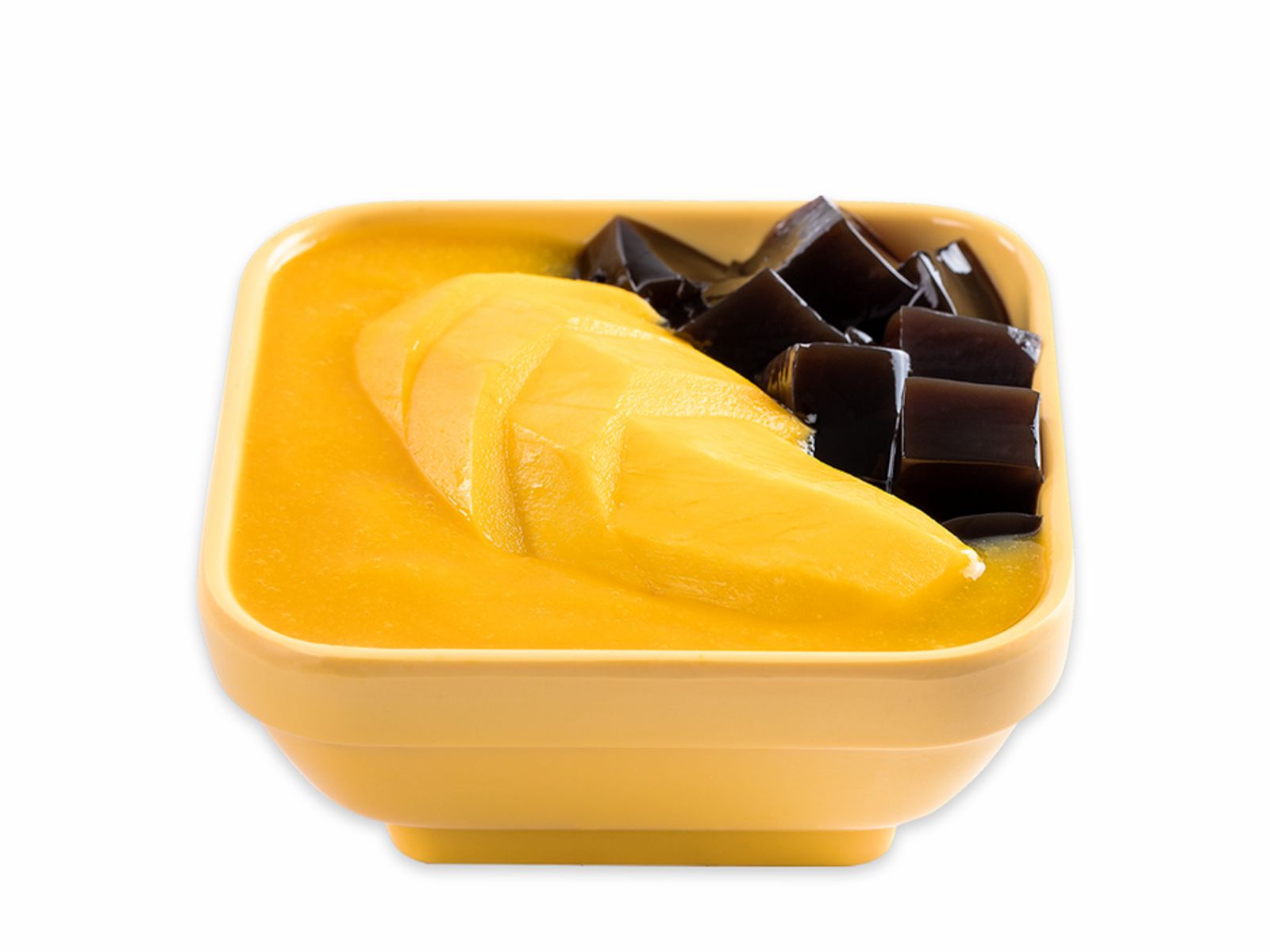 Order G10. Mango Grass Jelly - 芒果涼粉 food online from Sweethoney Dessert store, Artesia on bringmethat.com