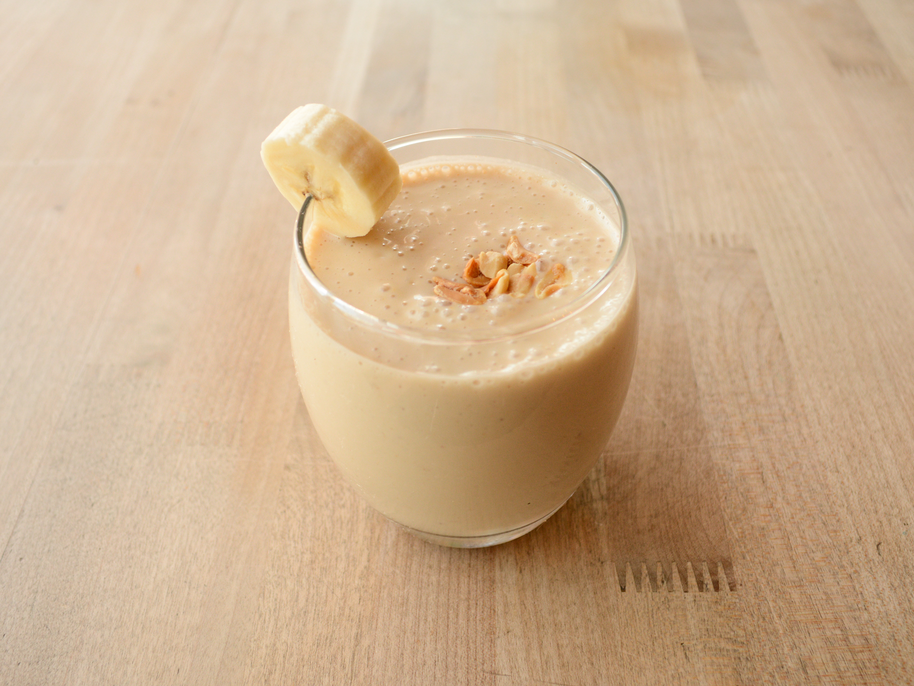 Order The Elvis Smoothie food online from Chaco Canyon Bakery Cafe store, Seattle on bringmethat.com