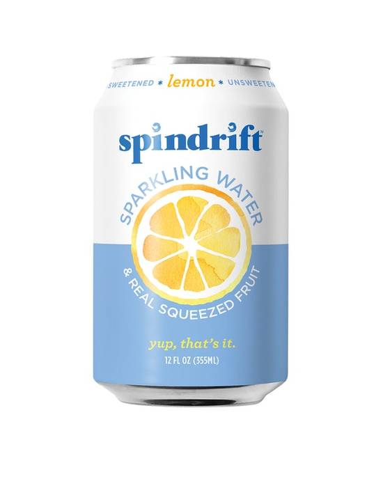 Order Spindrift Lemon food online from Sweetfin Poke store, Newport Beach on bringmethat.com