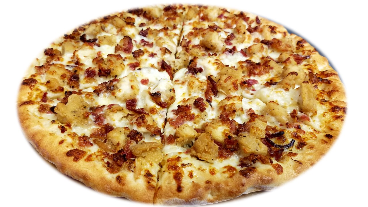 Order BBQ Chicken Pizza food online from MC Pizza store, Harrisburg on bringmethat.com