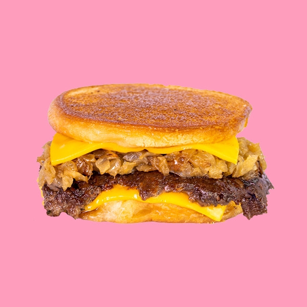 Order Single Smash Burger Melt food online from The General Store store, Lewes on bringmethat.com