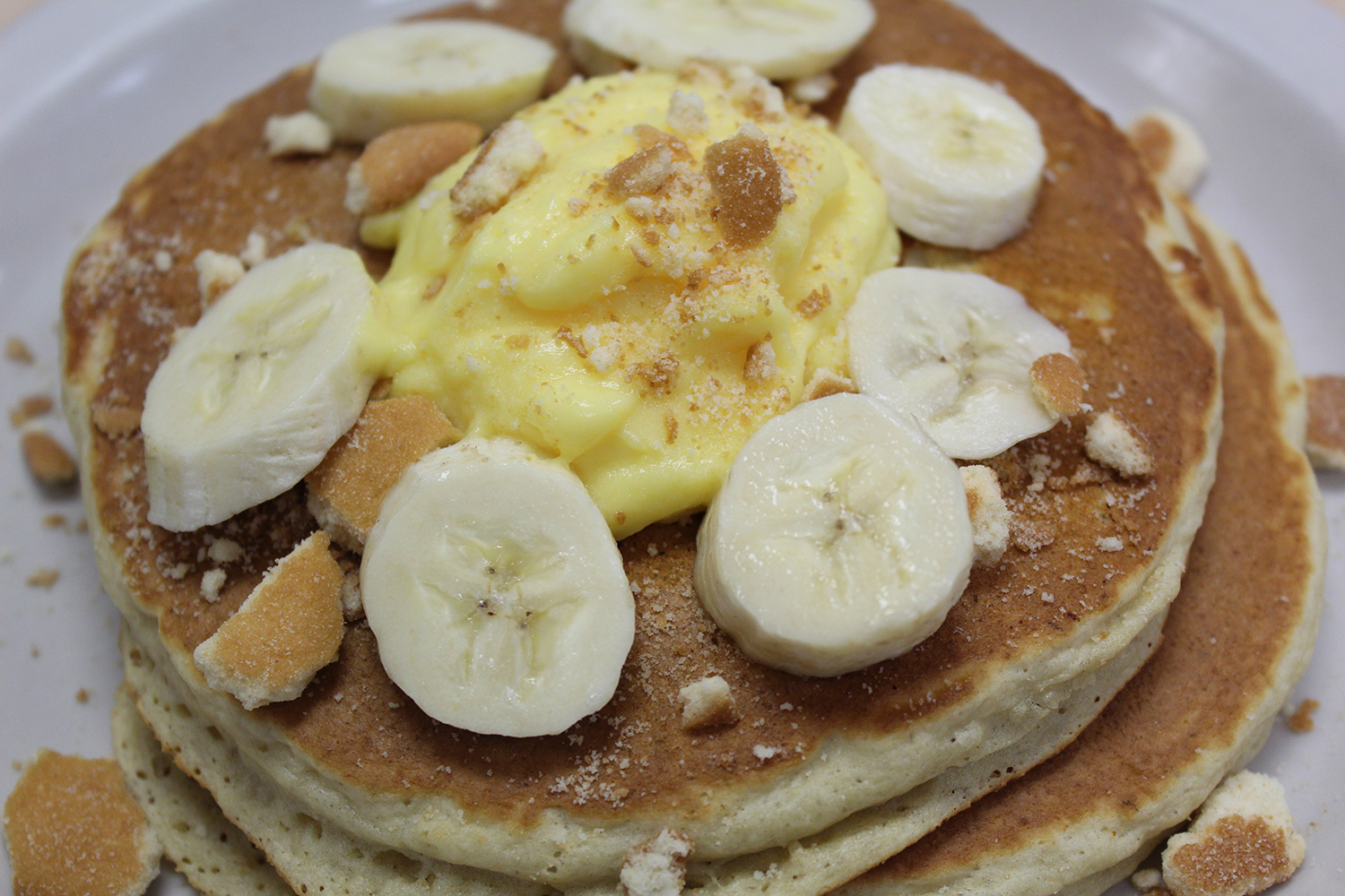 Order Banana Pudding Pancakes food online from Southfield Pancake House store, Southfield on bringmethat.com