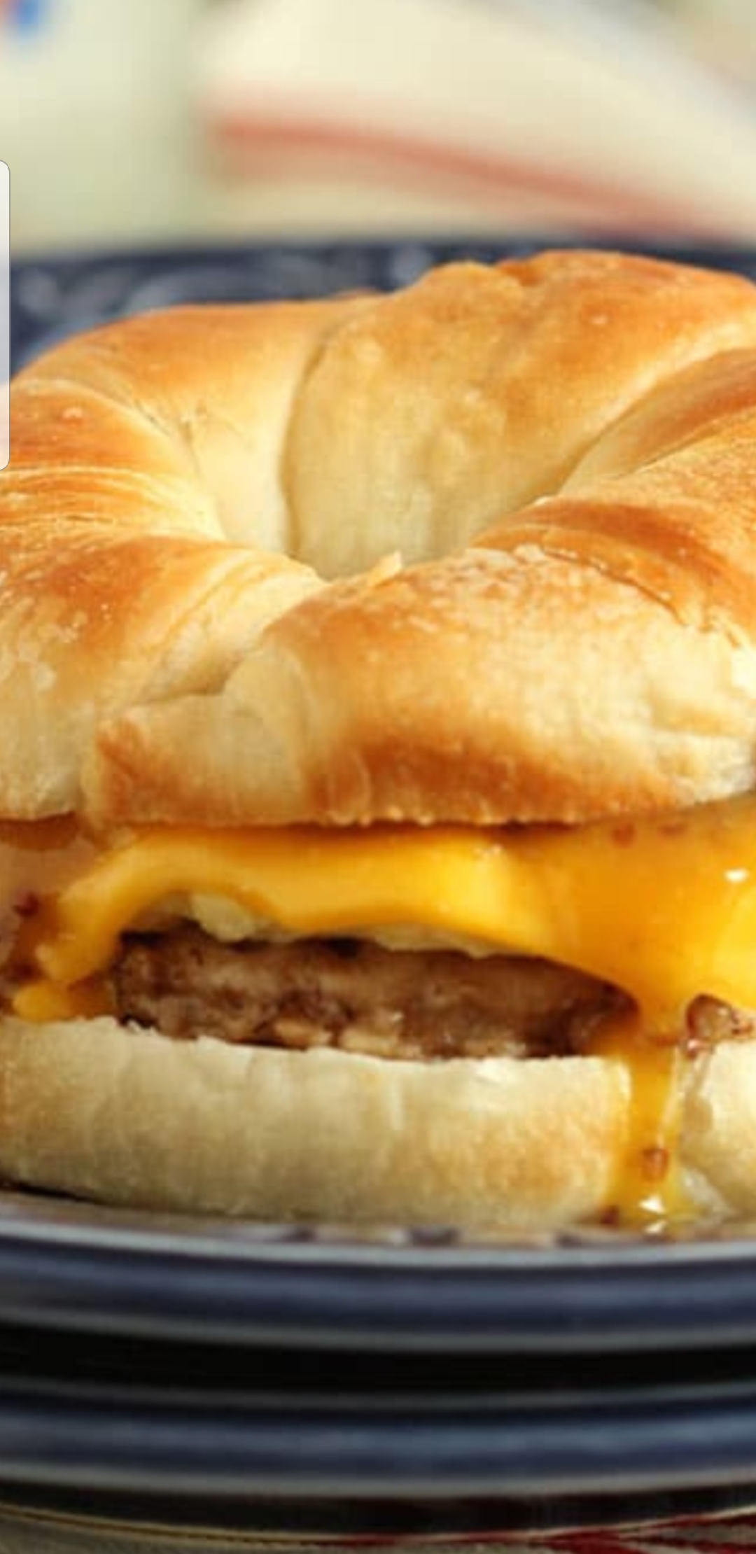 Order Turkey Sausage Patty, Egg and Cheese sandwich food online from Bedford gourmet food store, Brooklyn on bringmethat.com