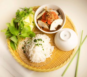 Order B1. Hanoi Rice Vermicelli - Bun Cha Ha Noi food online from Cyclo Vietnamese Cuisine store, Chandler on bringmethat.com