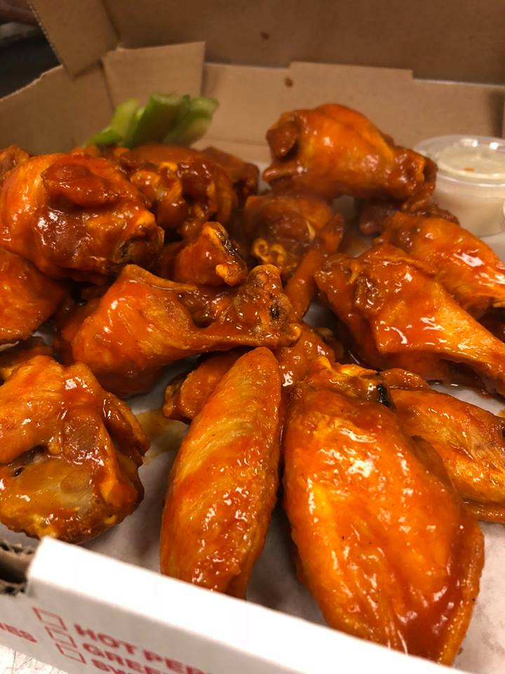 Order Wings food online from Capos Pizza store, San Antonio on bringmethat.com