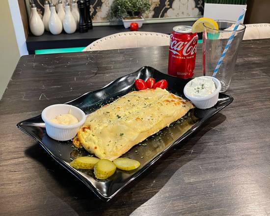 Order Oven baked crepes with ham cheese  food online from Roma Restaurant & Pizzeria store, Clifton on bringmethat.com