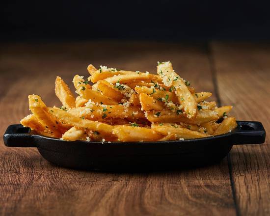 Order Garlic Parmesan Fries food online from Ranch Burger Co. store, Dearborn Heights on bringmethat.com