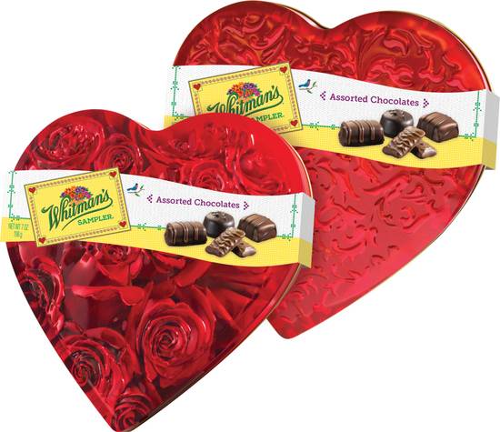 Order Whitman's Assorted Chocolates, Heart Tin Designs - 7 oz food online from Rite Aid store, EDEN on bringmethat.com