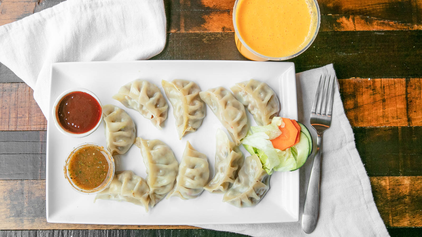 Order Vegetable Momo food online from The Momo World store, Chicago on bringmethat.com