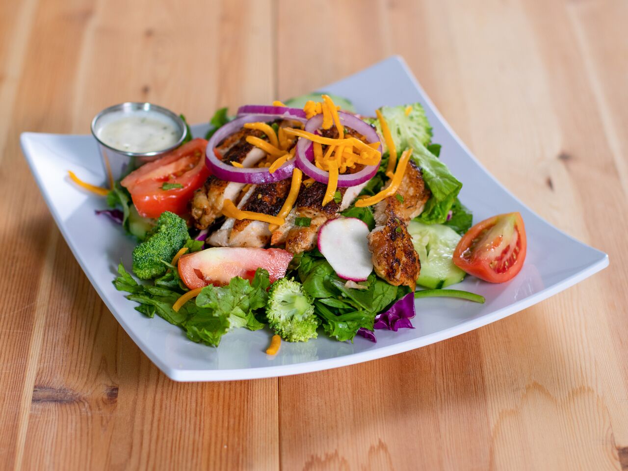 Order Entree Salad food online from Luby's store, McAllen on bringmethat.com