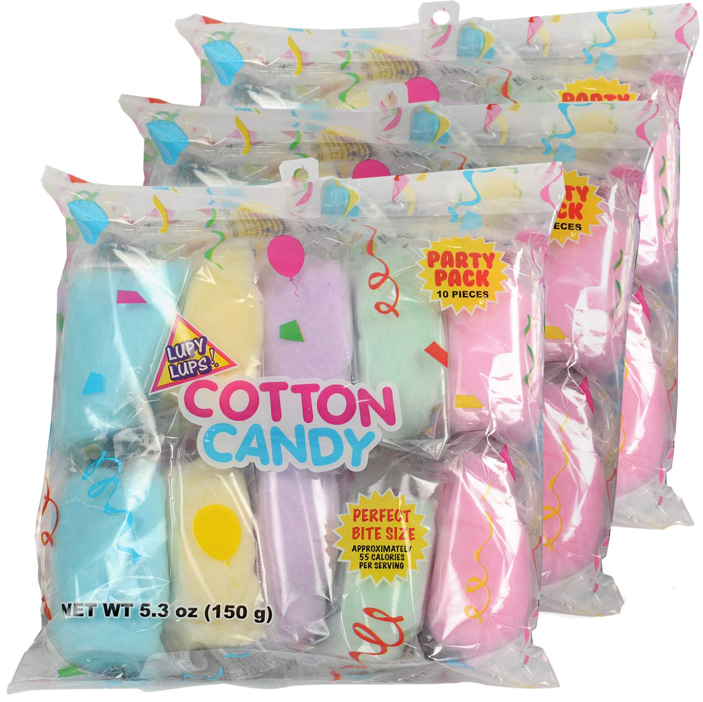 Order Cotton Candy 10 Flavor Party Pack 5.3oz food online from Chocolate Boutique store, Pittsburgh on bringmethat.com