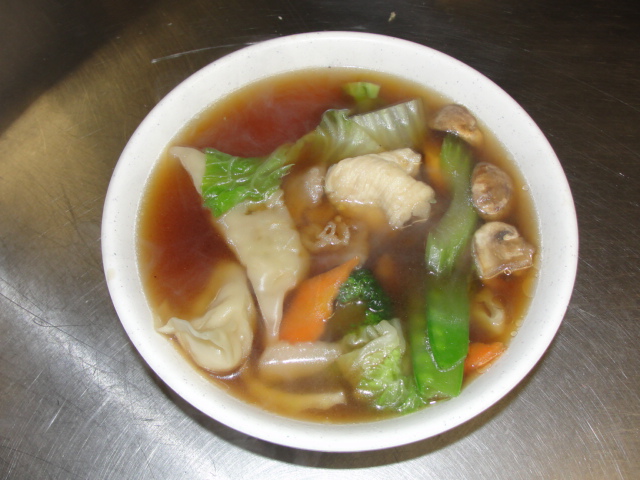 Order 2. Wonton Soup  food online from China Garden store, Menifee on bringmethat.com