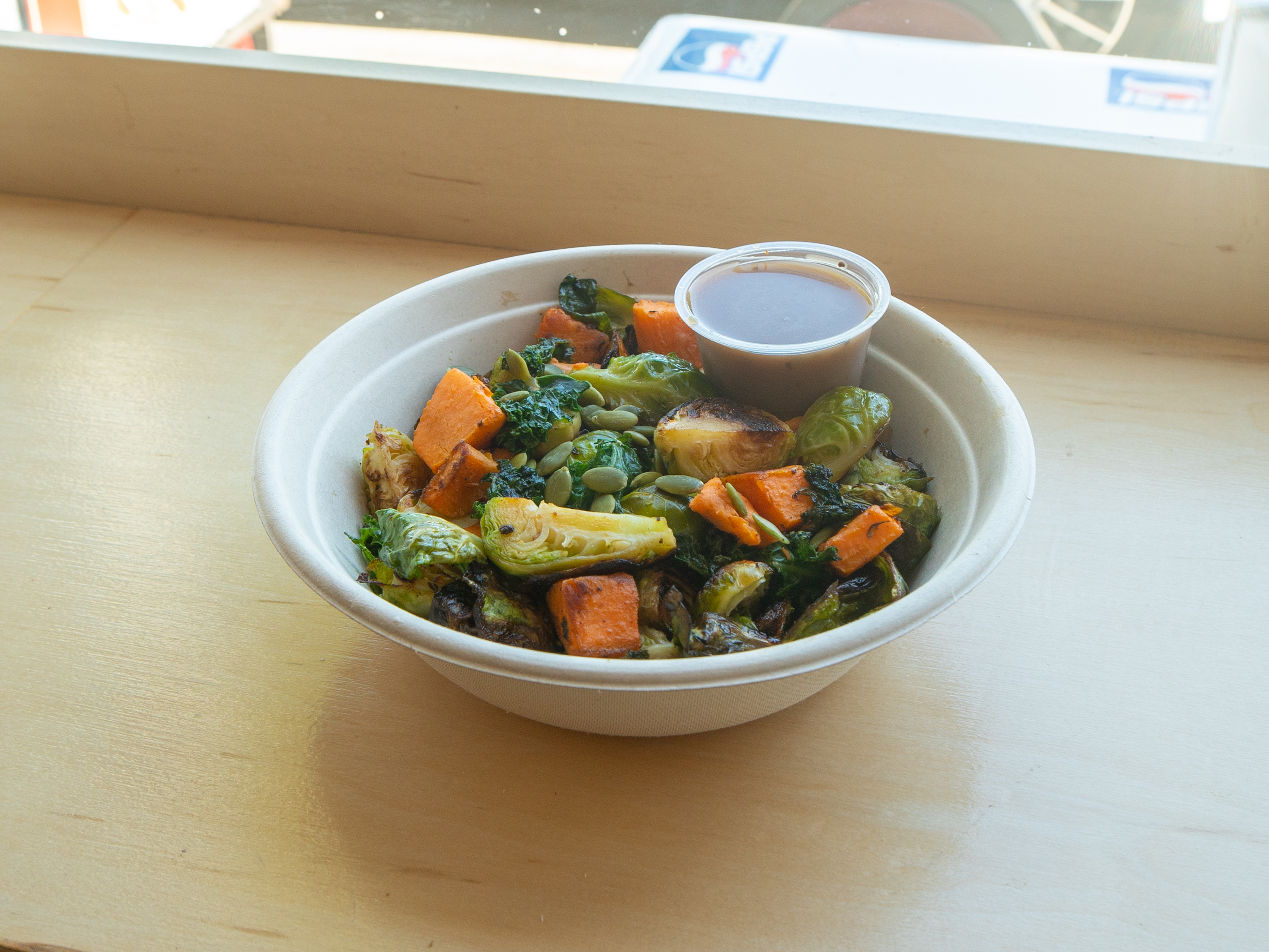 Order Roasted Veggie Bowl food online from Spooning Acai Bowls & More store, Beverly Hills on bringmethat.com