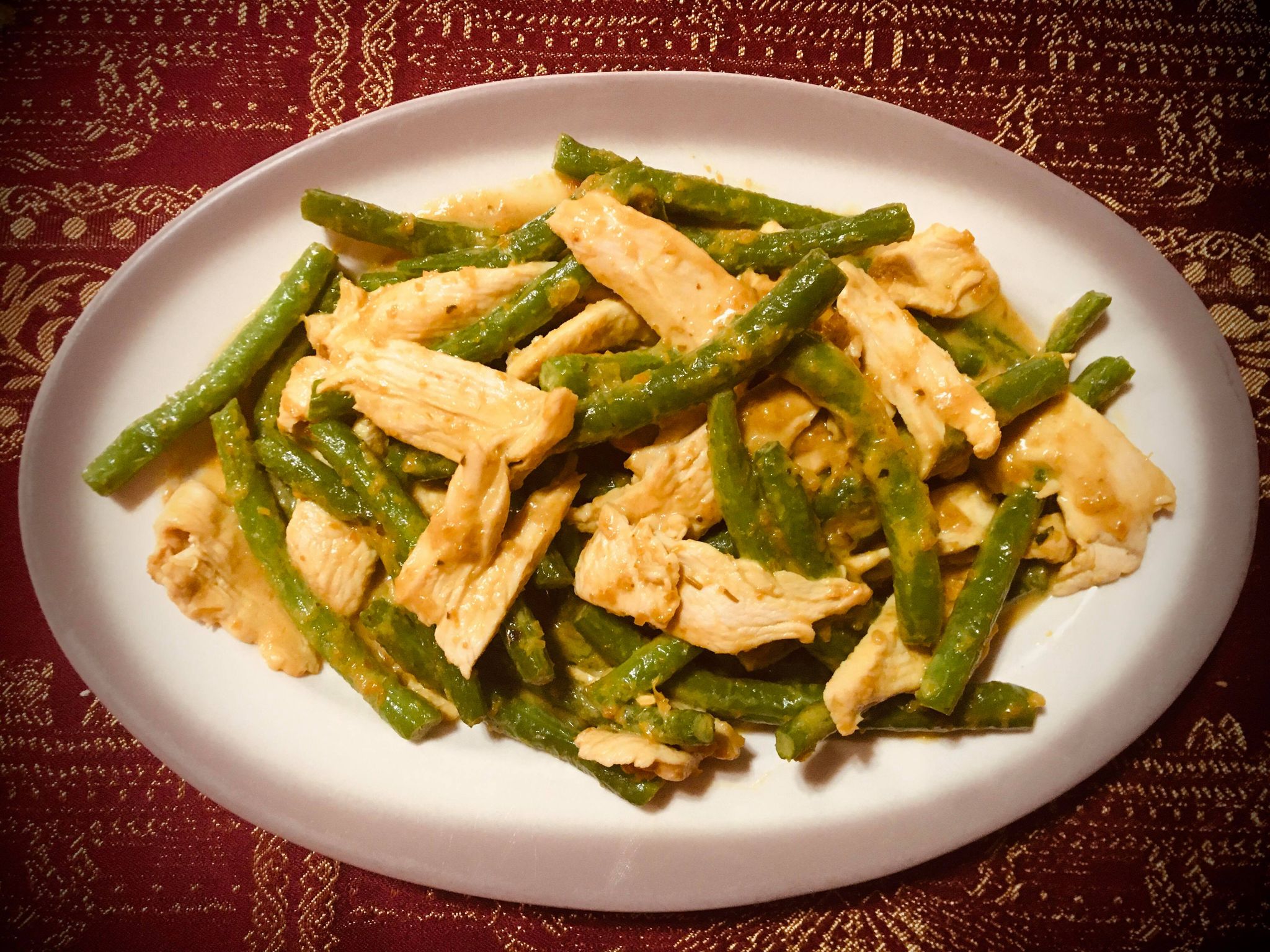 Order Lemongrass Chicken With Green Beans food online from Hong Meas Restaurant store, Fall River on bringmethat.com