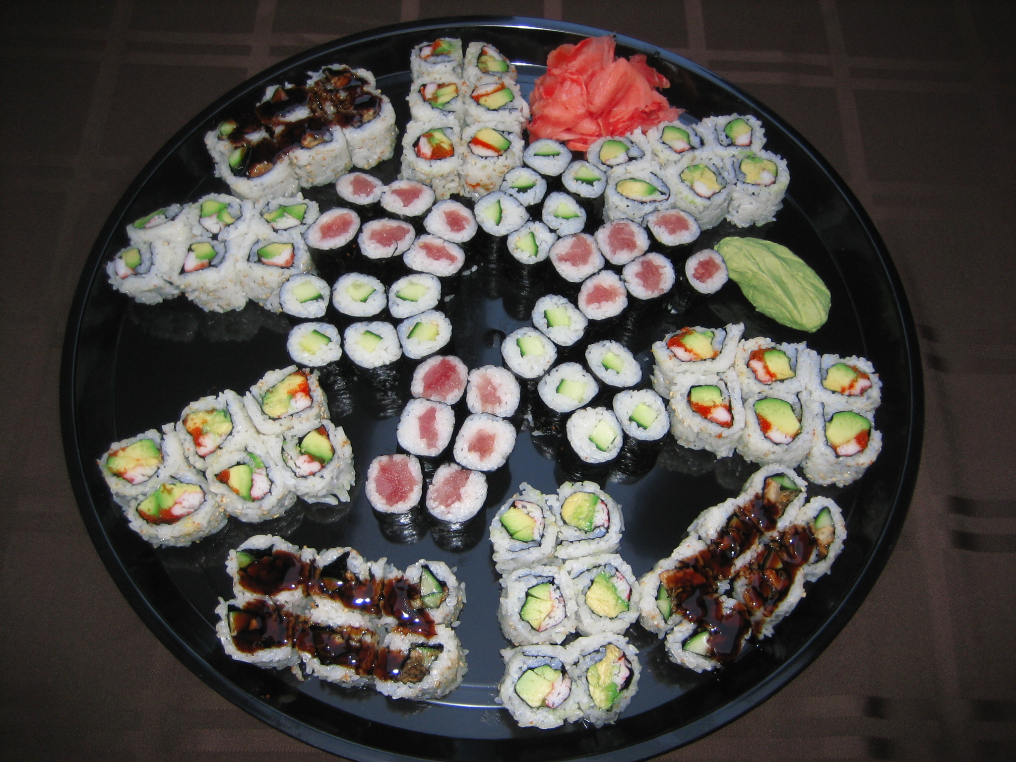 Order 90 Piece Maki Platter B food online from Tono Sushi store, Washington on bringmethat.com