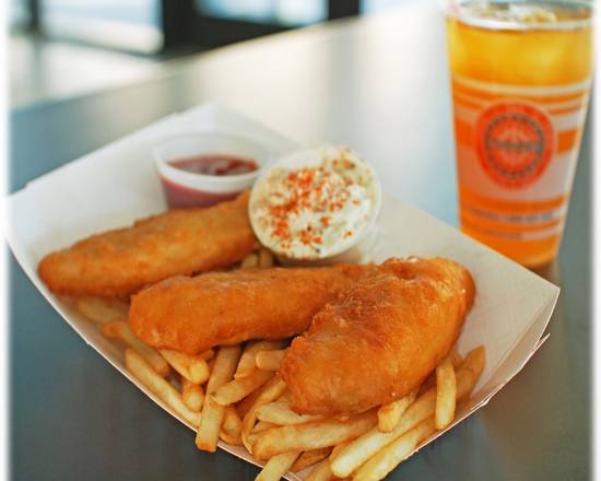 Order Fish and Chips Combo food online from La Jolla Tapioca Express Tea and Coffee store, San Diego on bringmethat.com