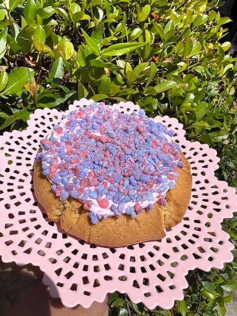 Order (Weekly Special) Cotton Candy Galaxy food online from Mingos Cookies store, Lexington on bringmethat.com