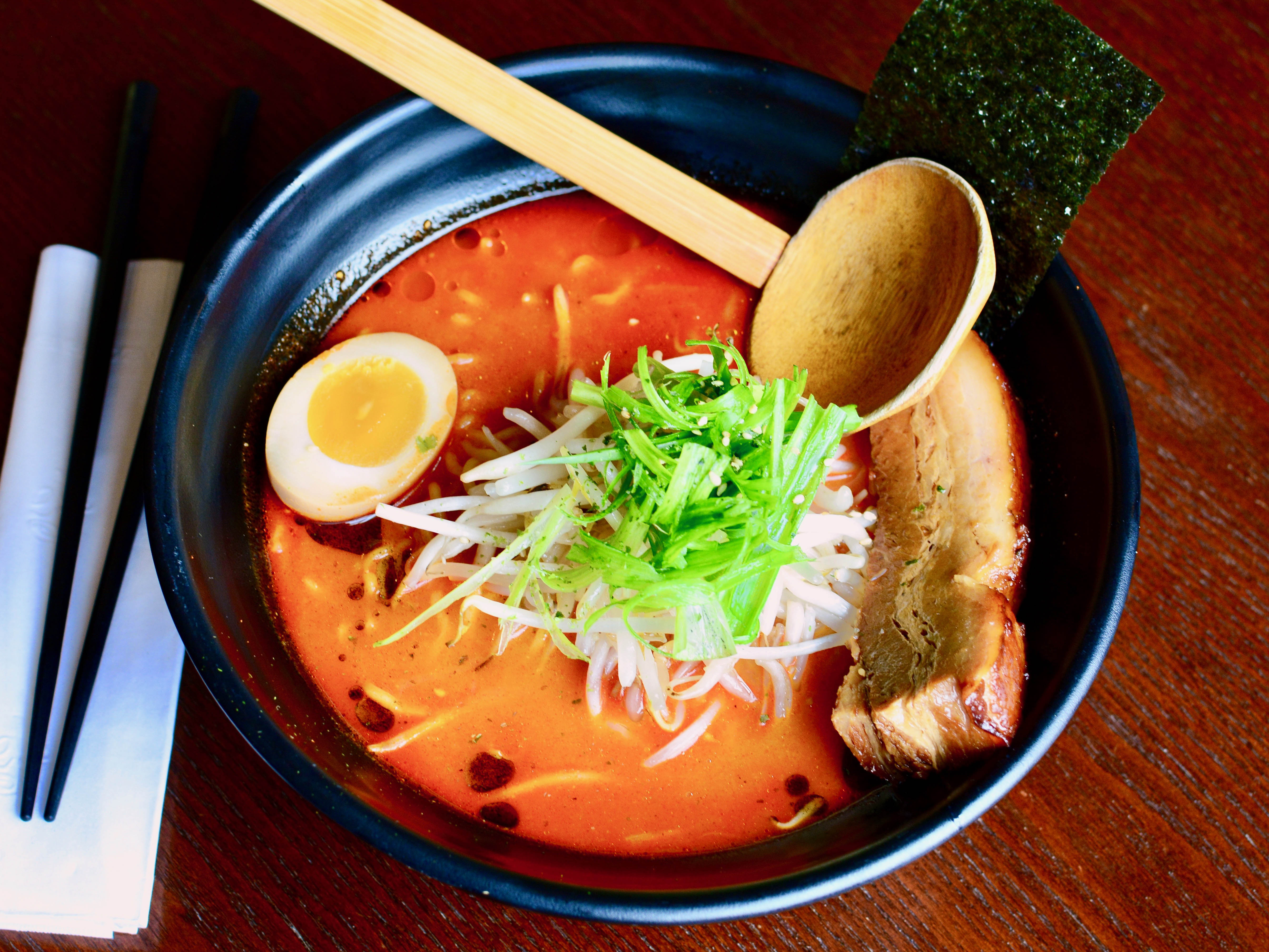 Order Spicy Miso Ramen food online from Marumen store, Fairfax on bringmethat.com