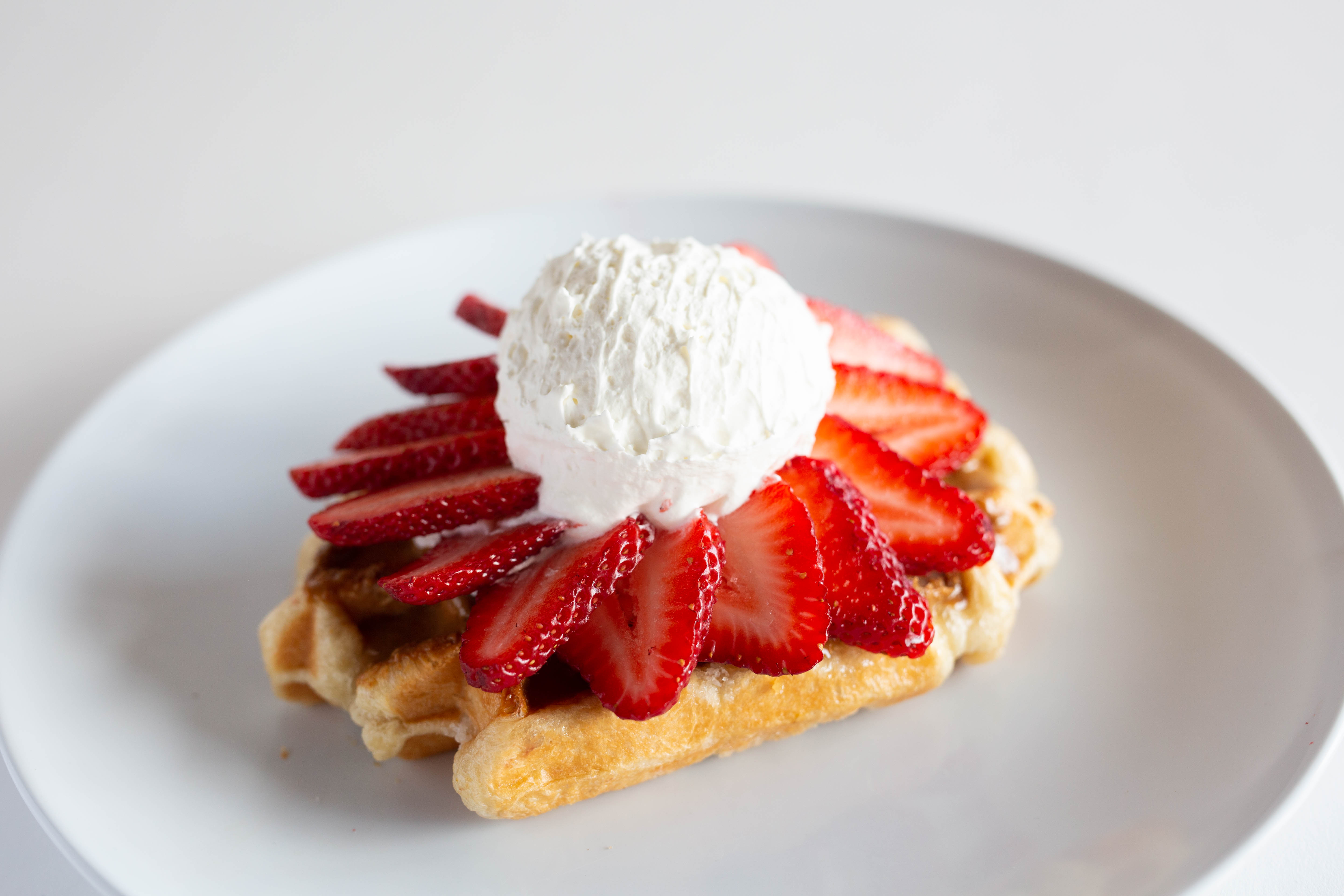 Order The Works Waffle food online from Waffle Love store, Meridian on bringmethat.com