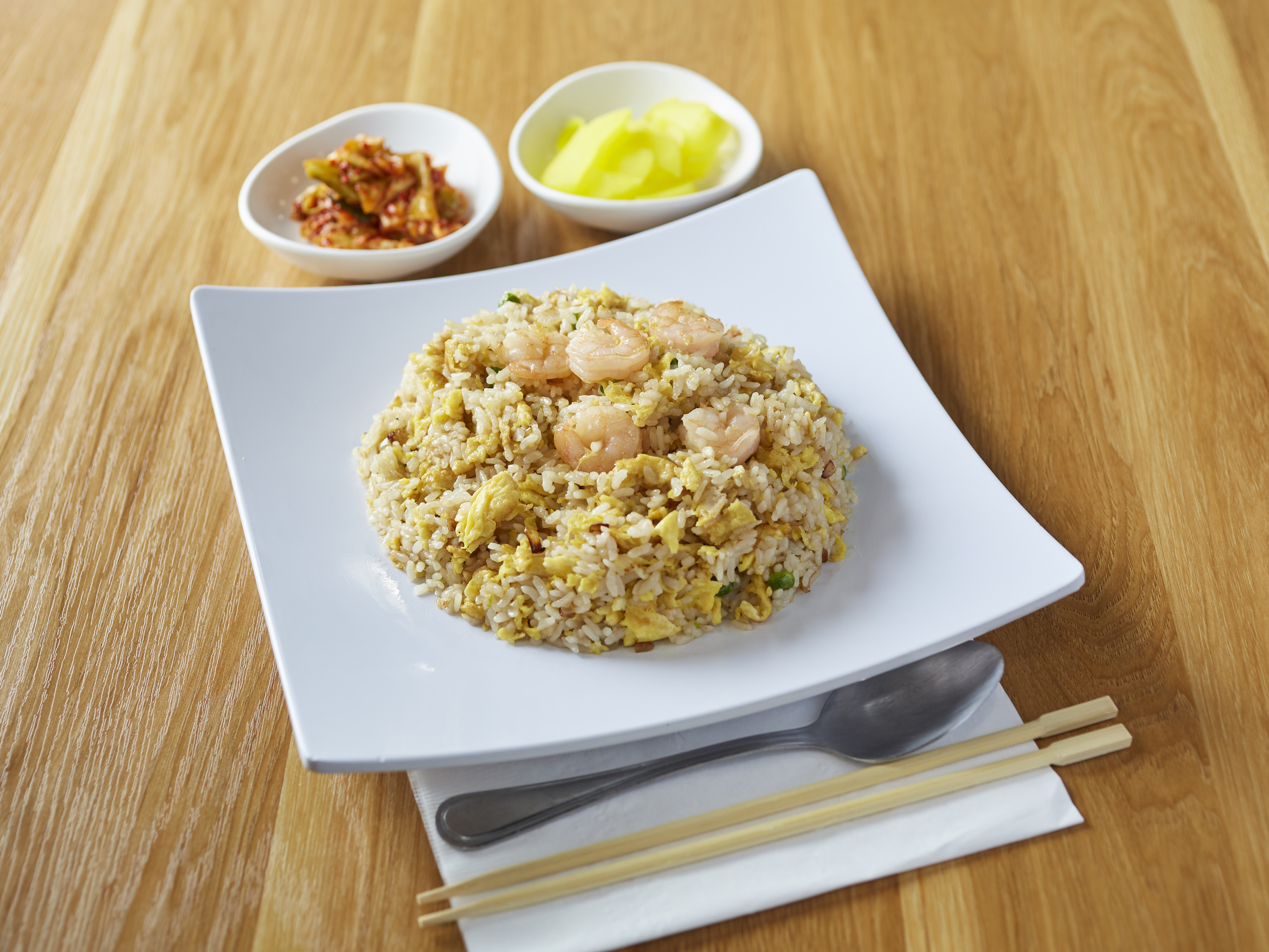 Order R3. Shrimp Fried Rice 새우볶음밥 food online from Kyodong Noodle store, Gardena on bringmethat.com