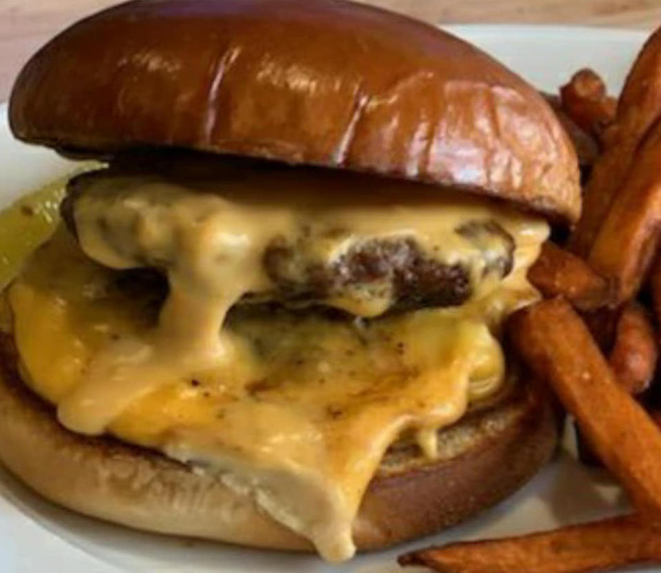 Order Juicy Lucy Burger food online from Gameday Kitchen store, Des Moines on bringmethat.com