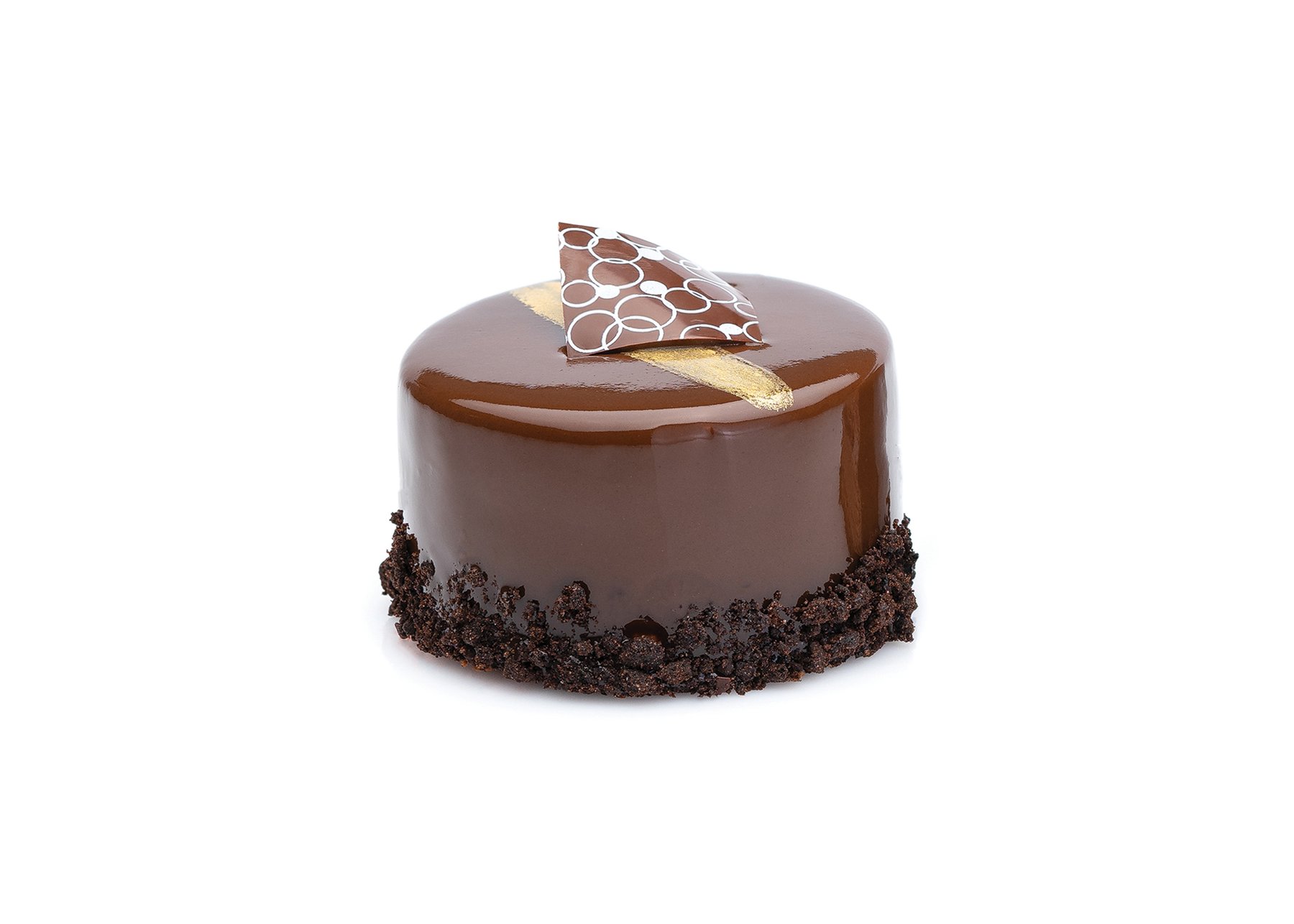 Order CHOCOLATE MARQUISE INDIVIDUAL  4 PIECES  food online from Le Macaron French Pastries store, Laguna Beach on bringmethat.com