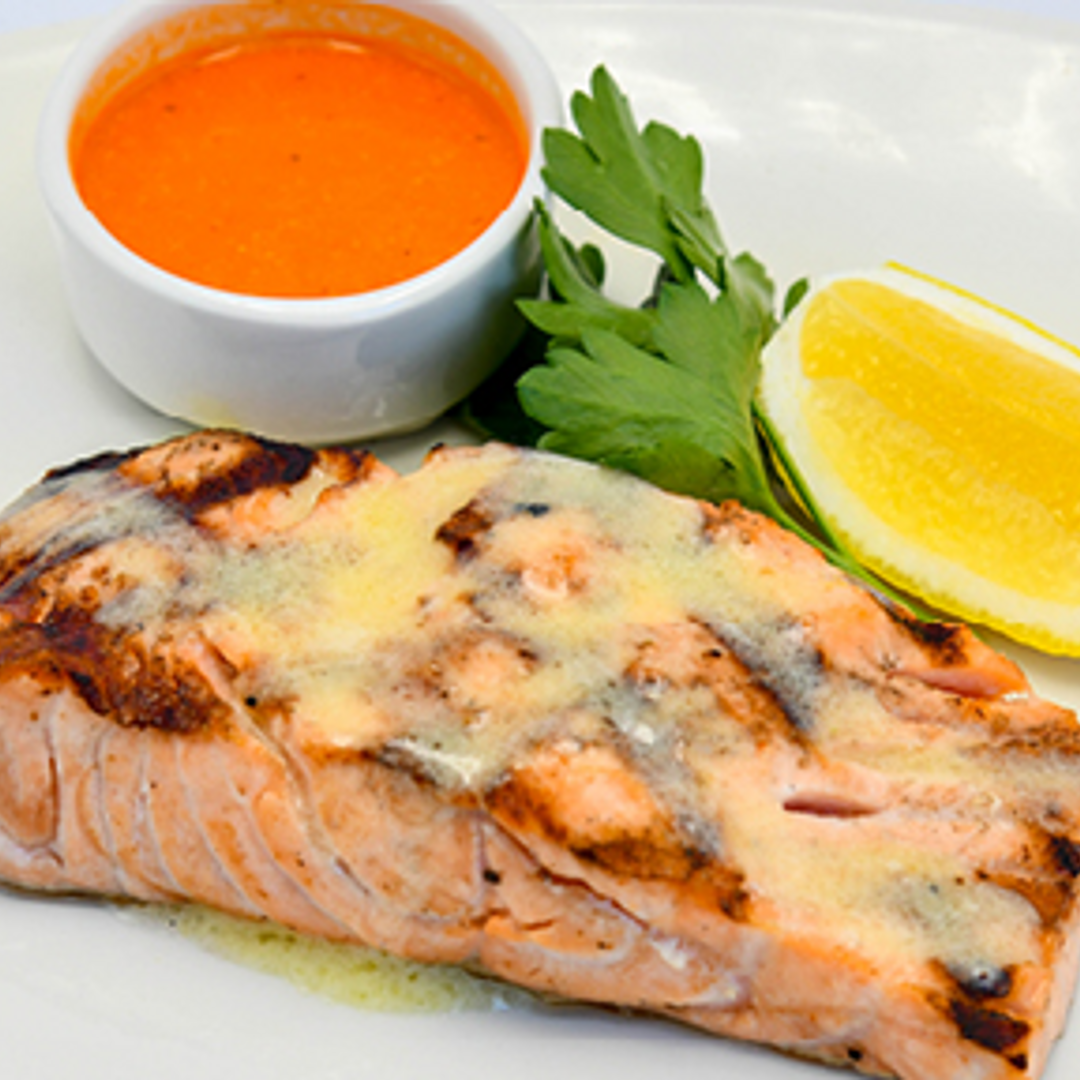 Order Responsibly Sourced Salmon food online from The Oceanaire Seafood Room store, Atlanta on bringmethat.com