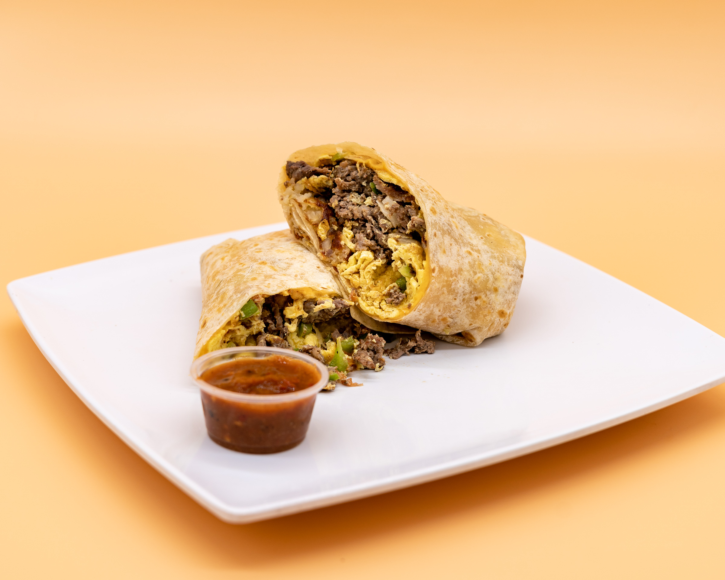 Order Machaca Burrito food online from Gus Jr store, Los Angeles on bringmethat.com