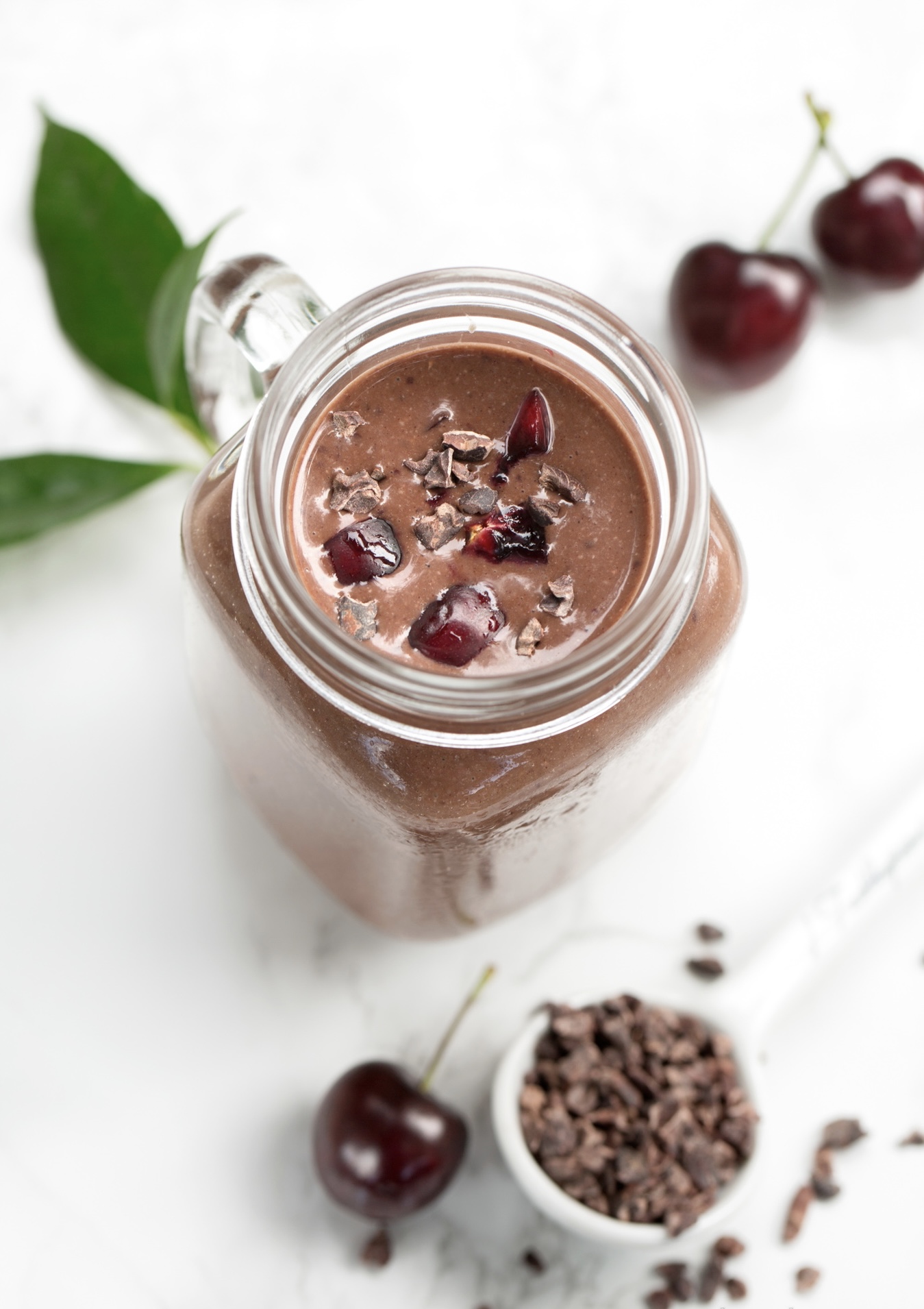 Order Black Forest Protein Smoothie  food online from Dulce Vida Juice Bar store, Hanover Park on bringmethat.com