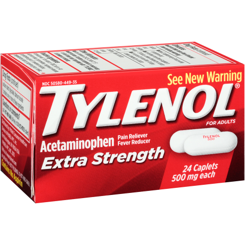 Order Tylenol Extra Strength Caplets 24 Count food online from 7-Eleven store, West Columbia on bringmethat.com
