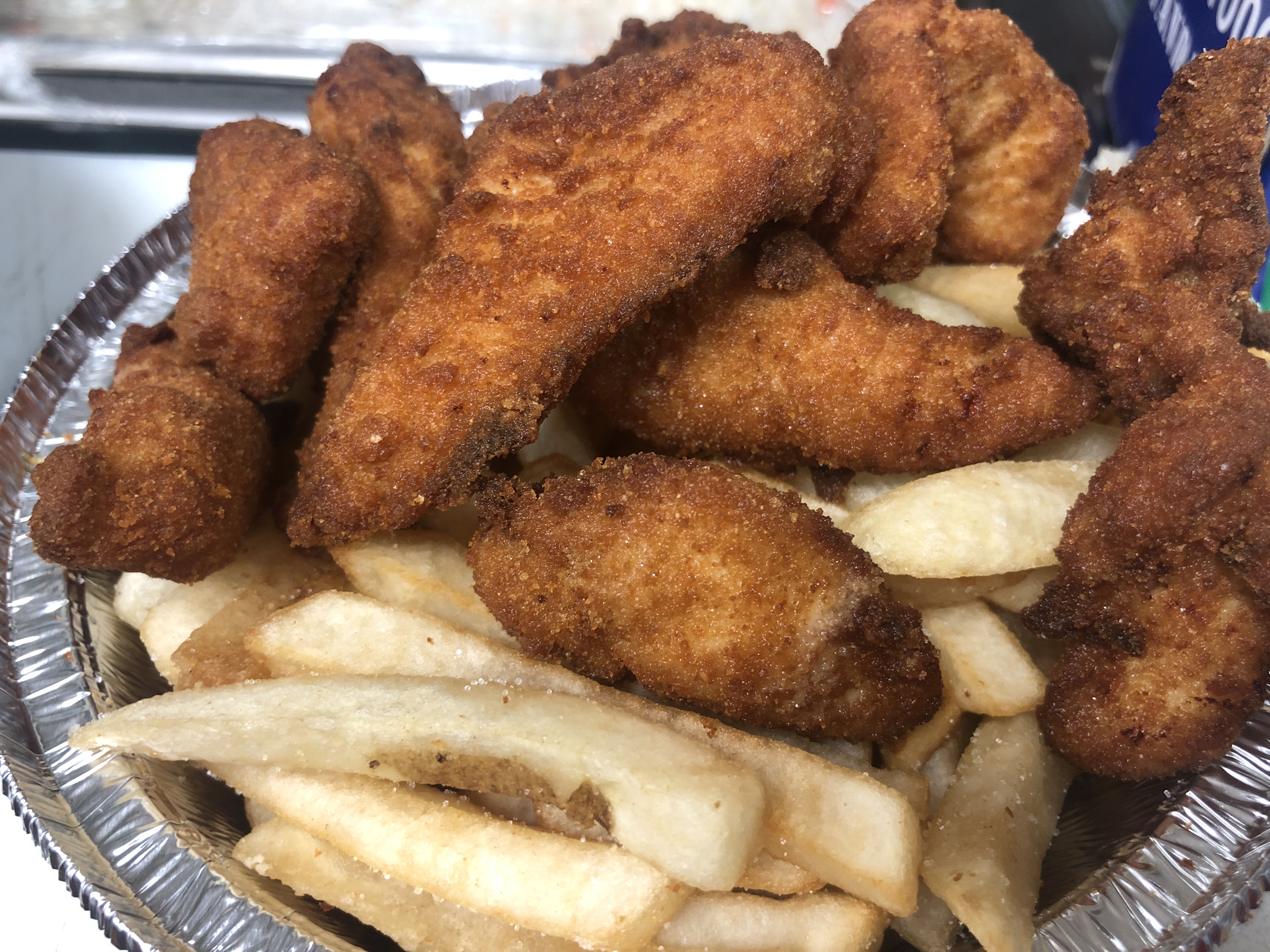 Order Angelina Chicken Fingers and French Fries food online from Casa Calamari store, Brooklyn on bringmethat.com