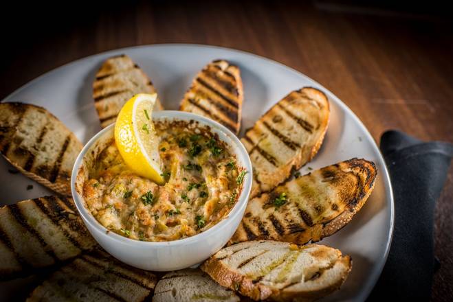 Order Smoked Salmon Artichoke Dip food online from Twigs Bistro And Martini Bar store, Meridian on bringmethat.com