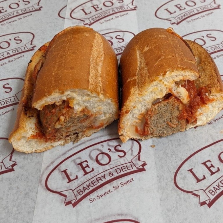 Order Meatball (Hot Sub) food online from Leo Bakery & Deli store, East Rochester on bringmethat.com