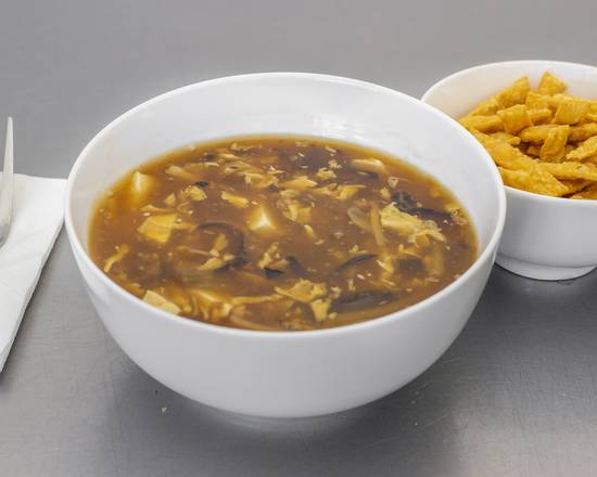 Order 20. Hot & Sour Soup food online from Good Taste Restaurant store, Ramsey on bringmethat.com