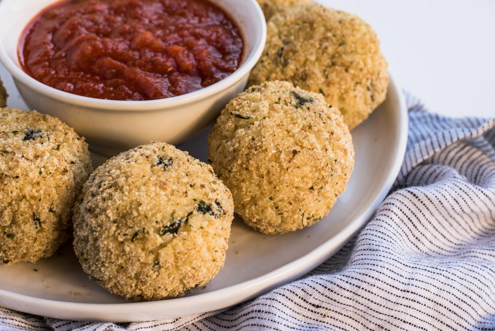 Order Mini Rice Balls  food online from Lenny's Pizza Time store, Farmingdale on bringmethat.com