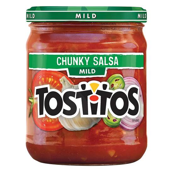 Order Tostitos Chunky Mild Salsa food online from Exxon Food Mart store, Port Huron on bringmethat.com