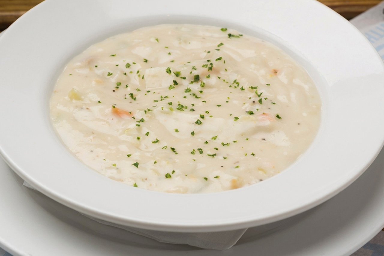 Order New England Clam Chowder food online from Joe's Crab Shack store, Colorado Springs on bringmethat.com