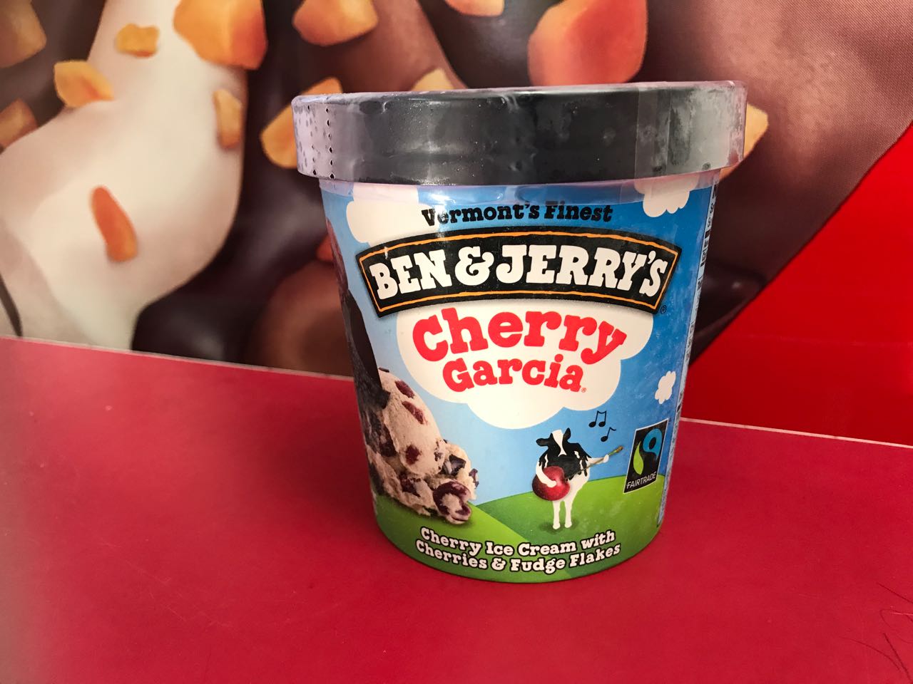 Order Ben and Jerry's Cherry Garcia Ice Cream food online from The Ice Cream Shop store, Providence on bringmethat.com