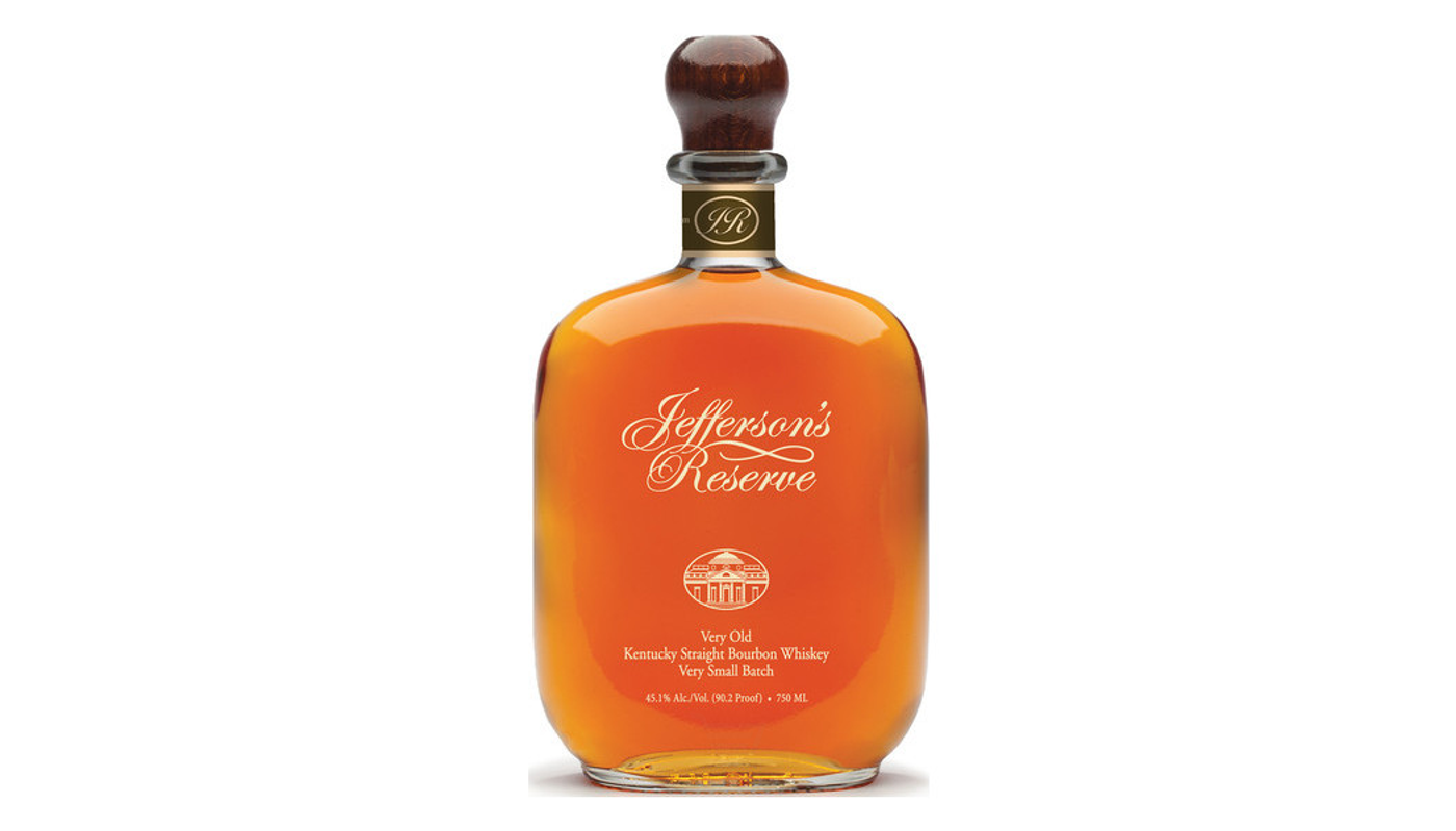 Order Jefferson's Reserve Very Old Kentucky Straight Bourbon Whisky Very Small Batch 750mL food online from Robert Market store, Los Angeles on bringmethat.com