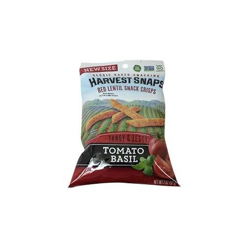 Order Harvest Snaps Tangy & Zesty Tomato Basil (1.75 oz) food online from Rite Aid store, Yamhill County on bringmethat.com