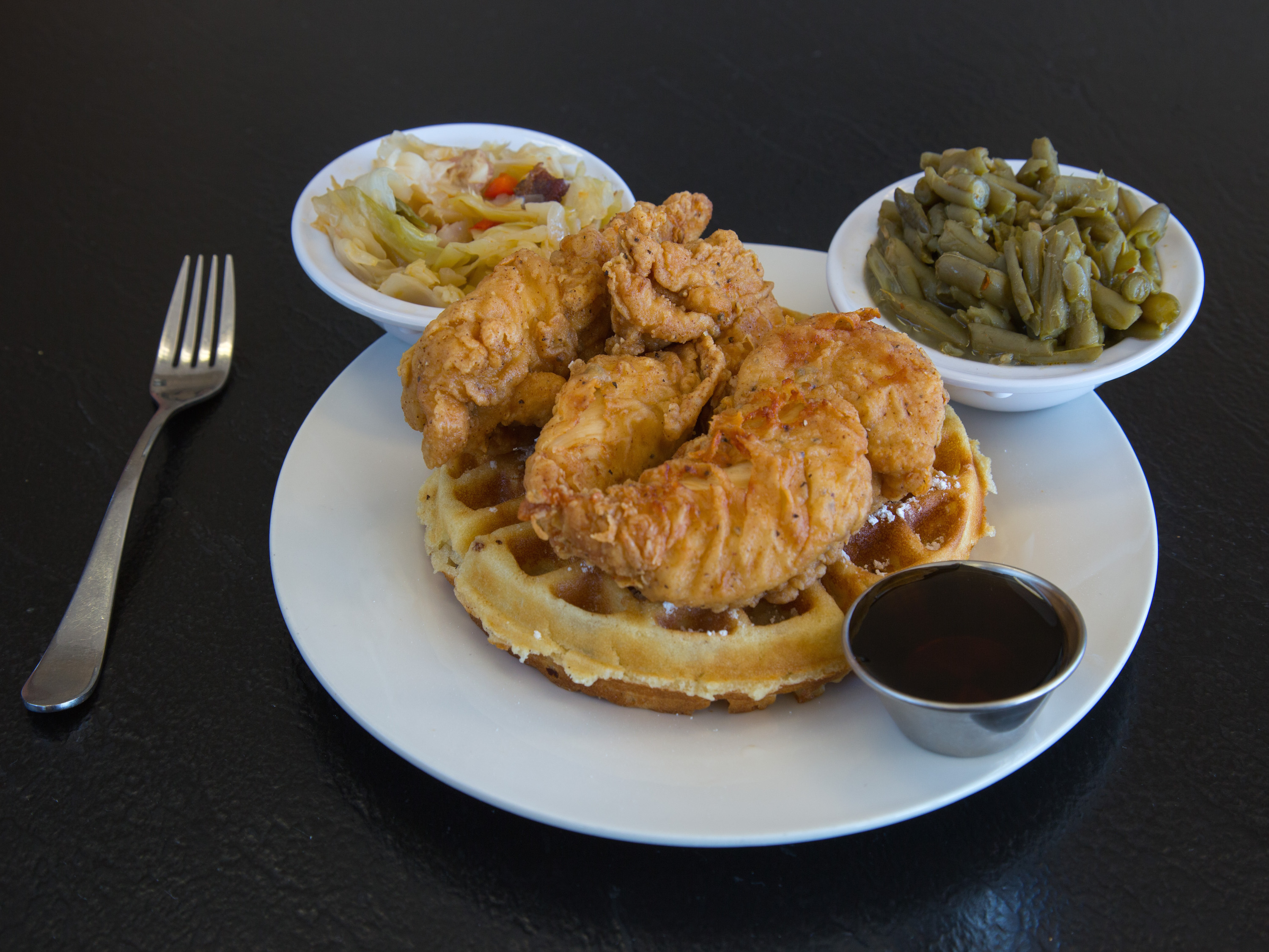 Order Chicken and Waffles food online from Josanne Homestyle Kitchen store, Lexington on bringmethat.com