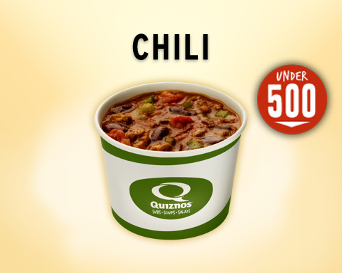 Order Chili Soup food online from Quiznos store, Raleigh on bringmethat.com