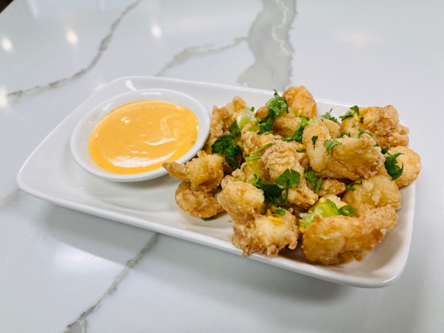 Order popcorn shrimp food online from Dan Modern Chinese store, Playa Vista on bringmethat.com